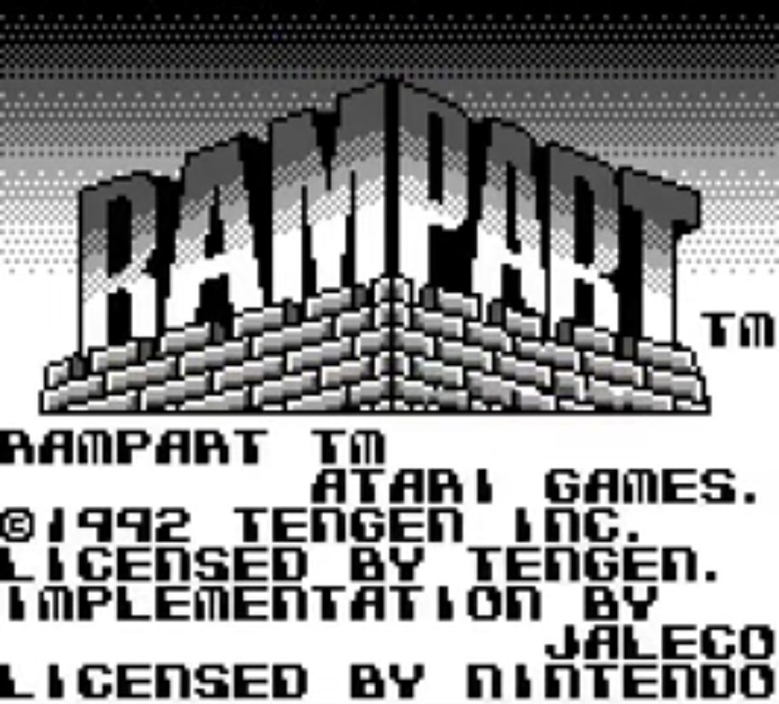 Rampart – Game Boy – FGms